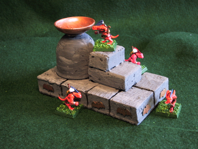 Shrine to the holy bats