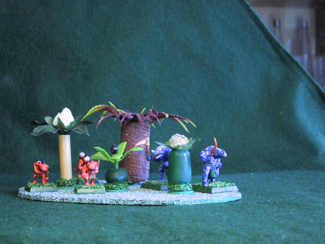 Simpel jungle with space for models