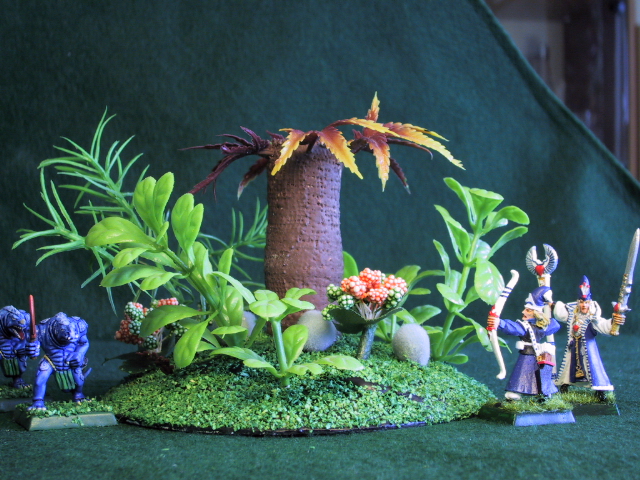 Small jungle without space for models